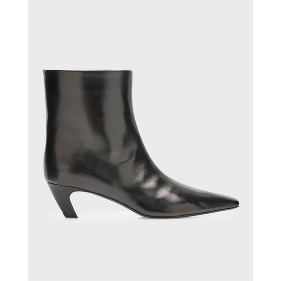 Khaite Arizona Slouch Ankle Boot - 8B / 38EU - Black